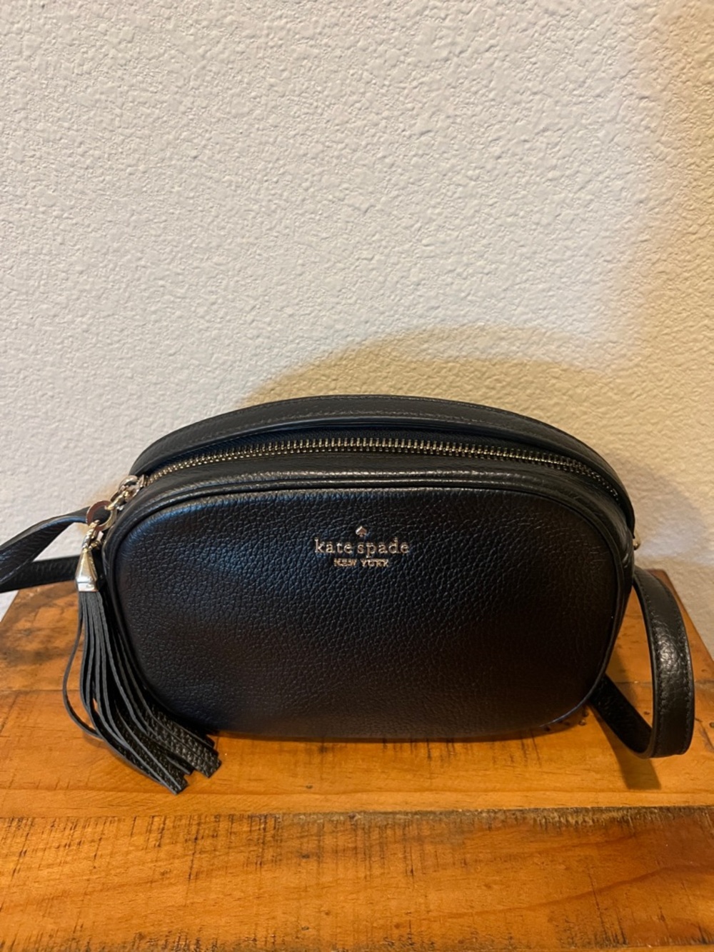 Kate Spade Kourtney New York Camera Bag Crossbody Black New without tags